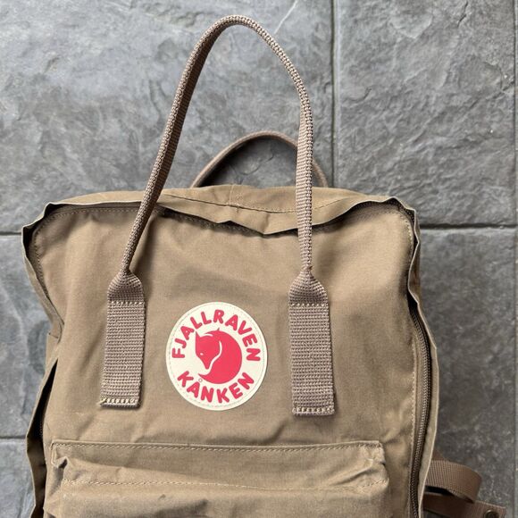 Fjallraven Kanken Water Resistant Backpack Clay Work Travel Laptop Daily 14'' - Picture 3 of 8